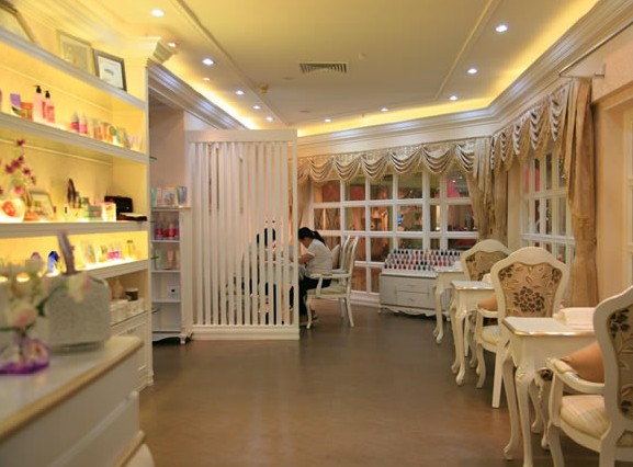 美甲店装修,印奈儿,美甲店