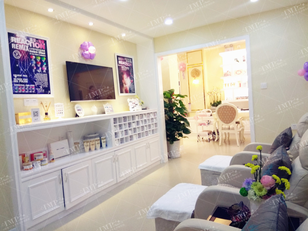 印奈儿,印奈儿美甲,美甲加盟,美甲加盟店,加盟加盟店实景图,美甲加盟店装修,美甲店装修风格