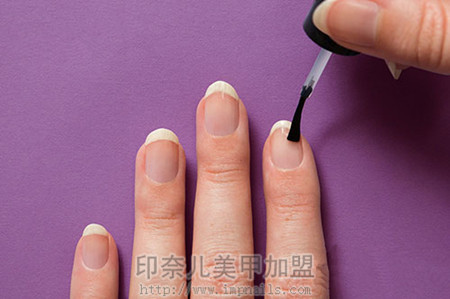 红色美甲教程