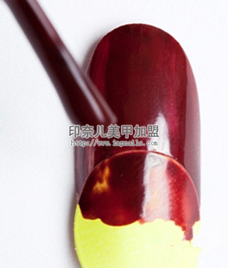简单丝绒美甲教程