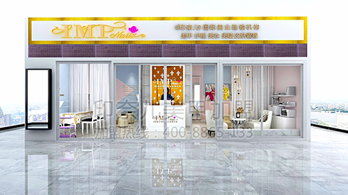 印奈儿美甲店加盟,广东深圳美甲加盟店效果图,美甲店加盟