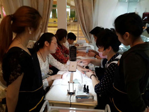印奈儿美甲加盟店浙江店实景图