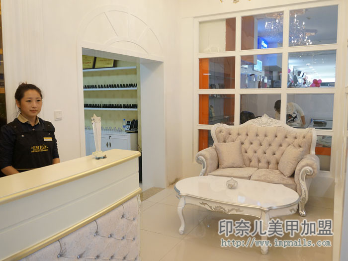 印奈儿美甲店装修效果图片
